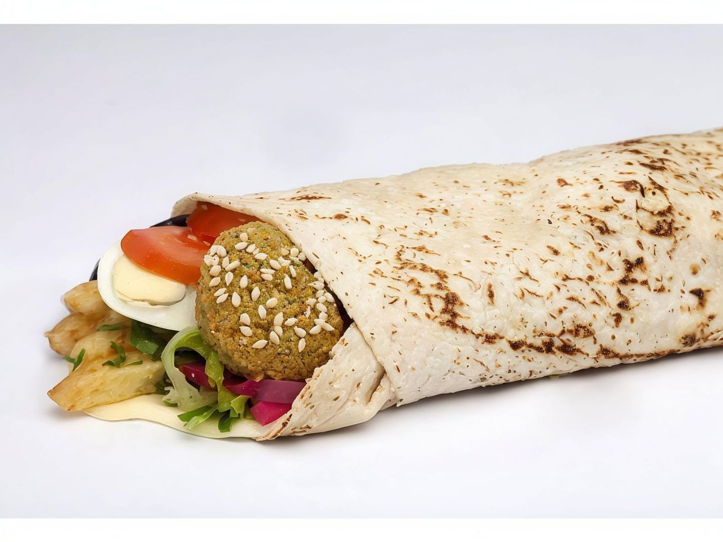 Mixed Falafel Sandwich