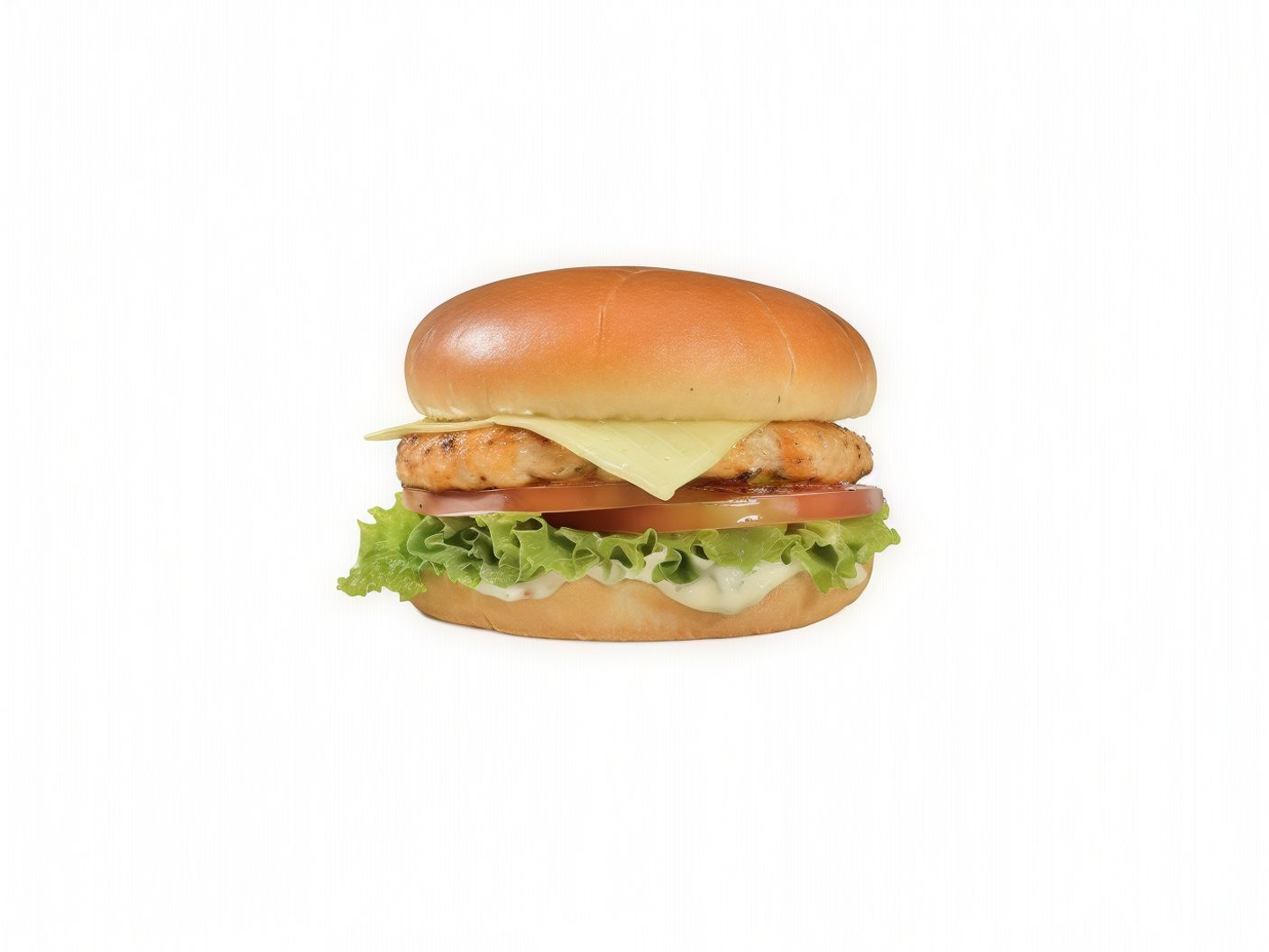 برجر دجاج مشوي