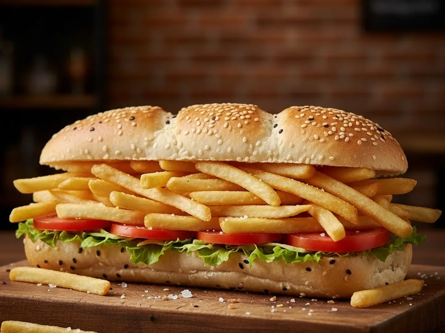 ساندويتش بطاطس