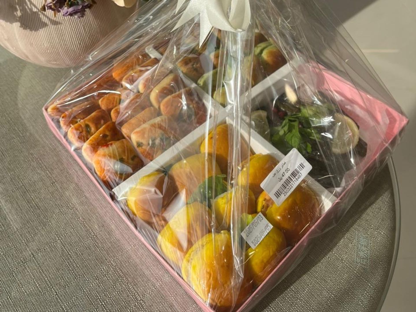 فطائر مع ورق عنب