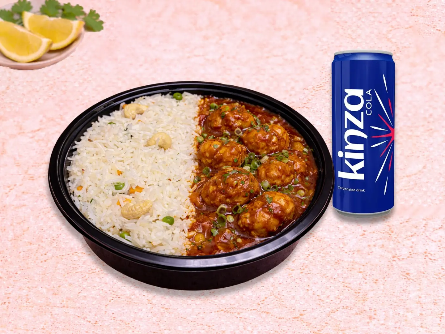 طبق دجاج مانشوريان