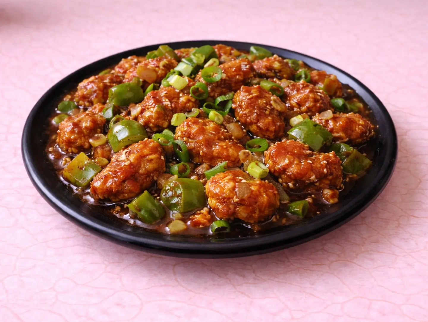 دجاج منشوريا جاف