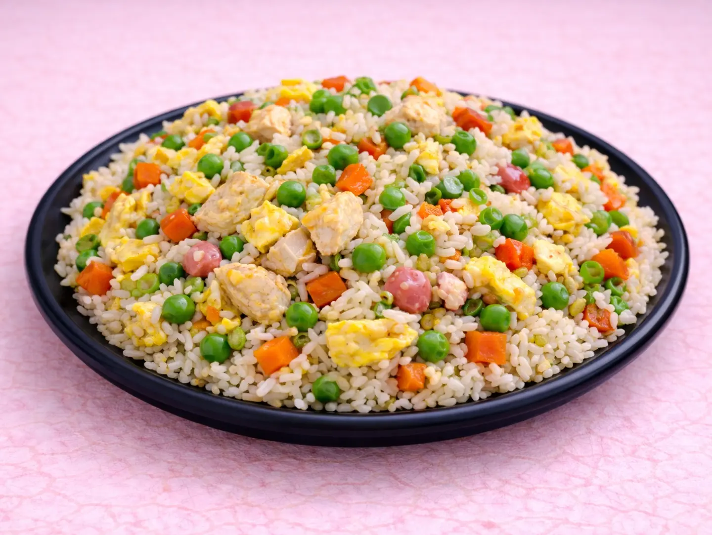 أرز مقلي مشكل