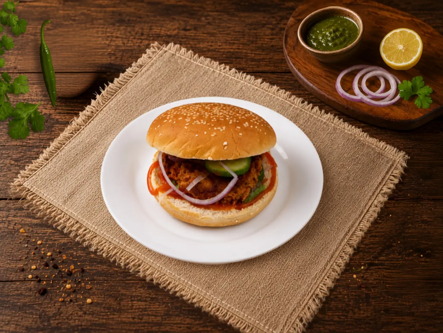 Galawati Bun Kabab