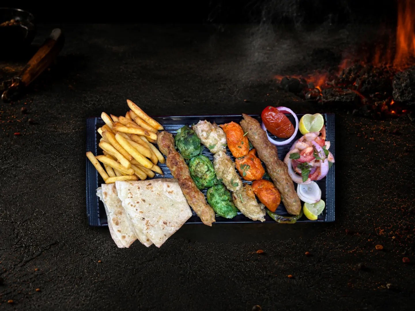 Seekh Tikka Platter