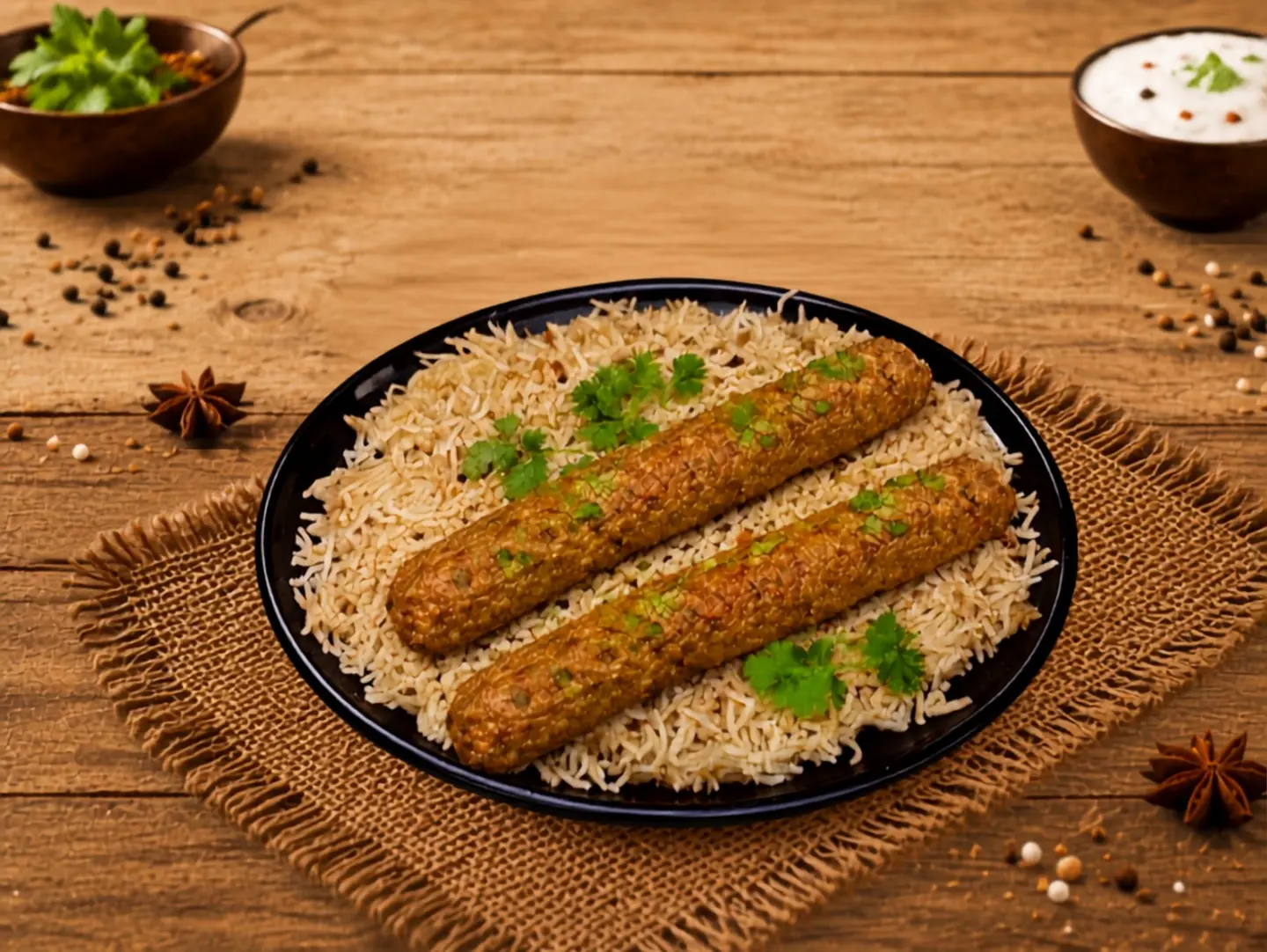 Chicken Kabab Rice