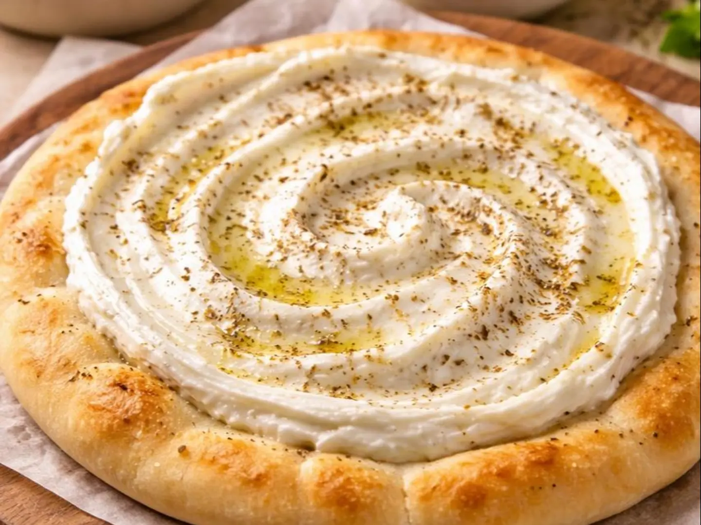 Labneh Za'atar Pie