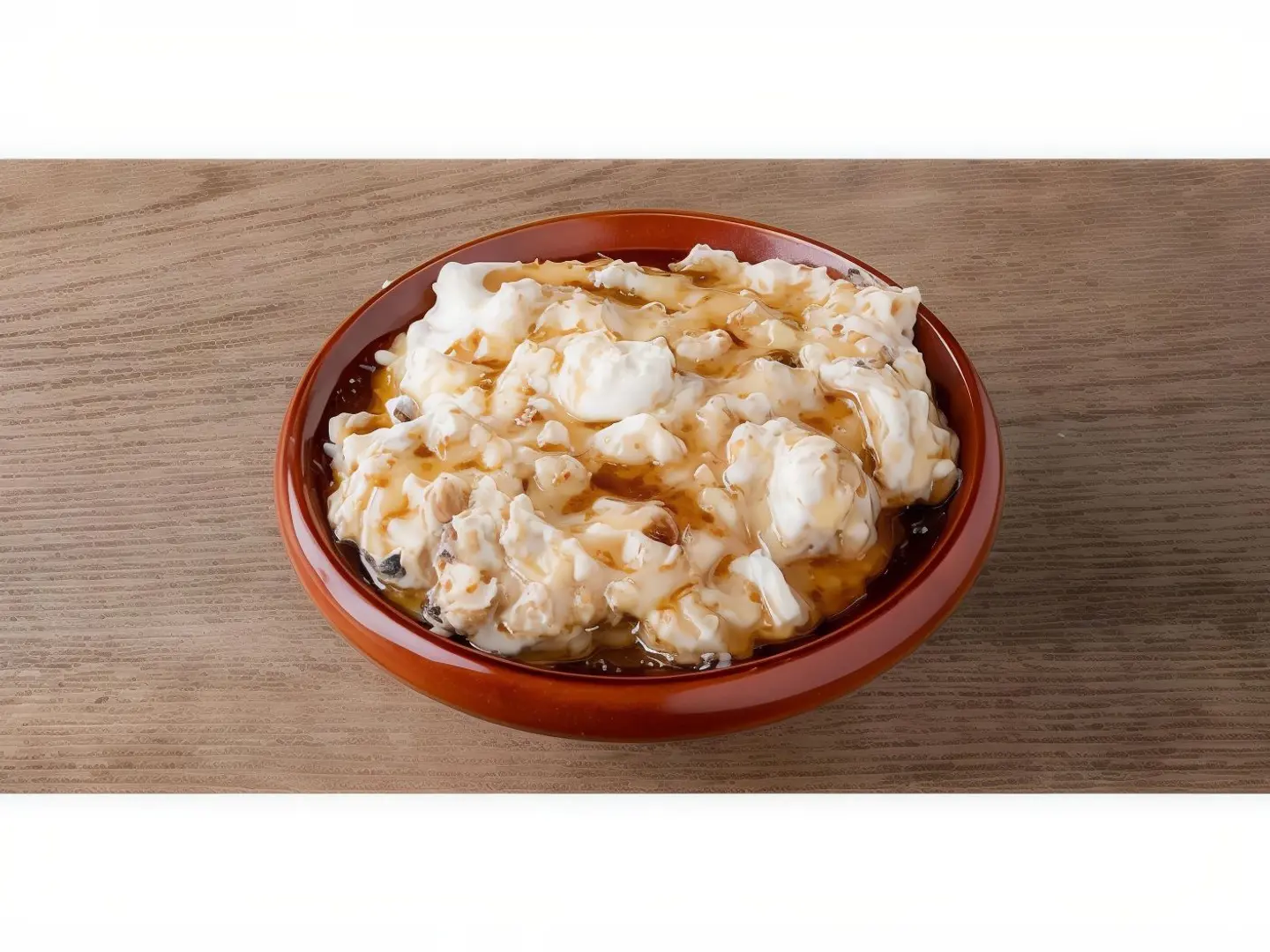 فتة تمر قشطة عسل