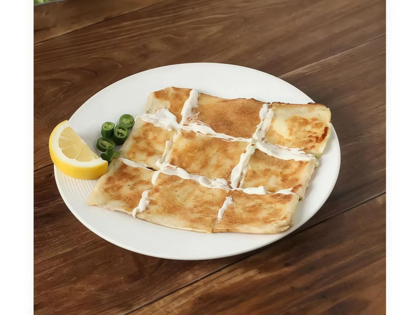 مطبق خضار جبنة سائلة