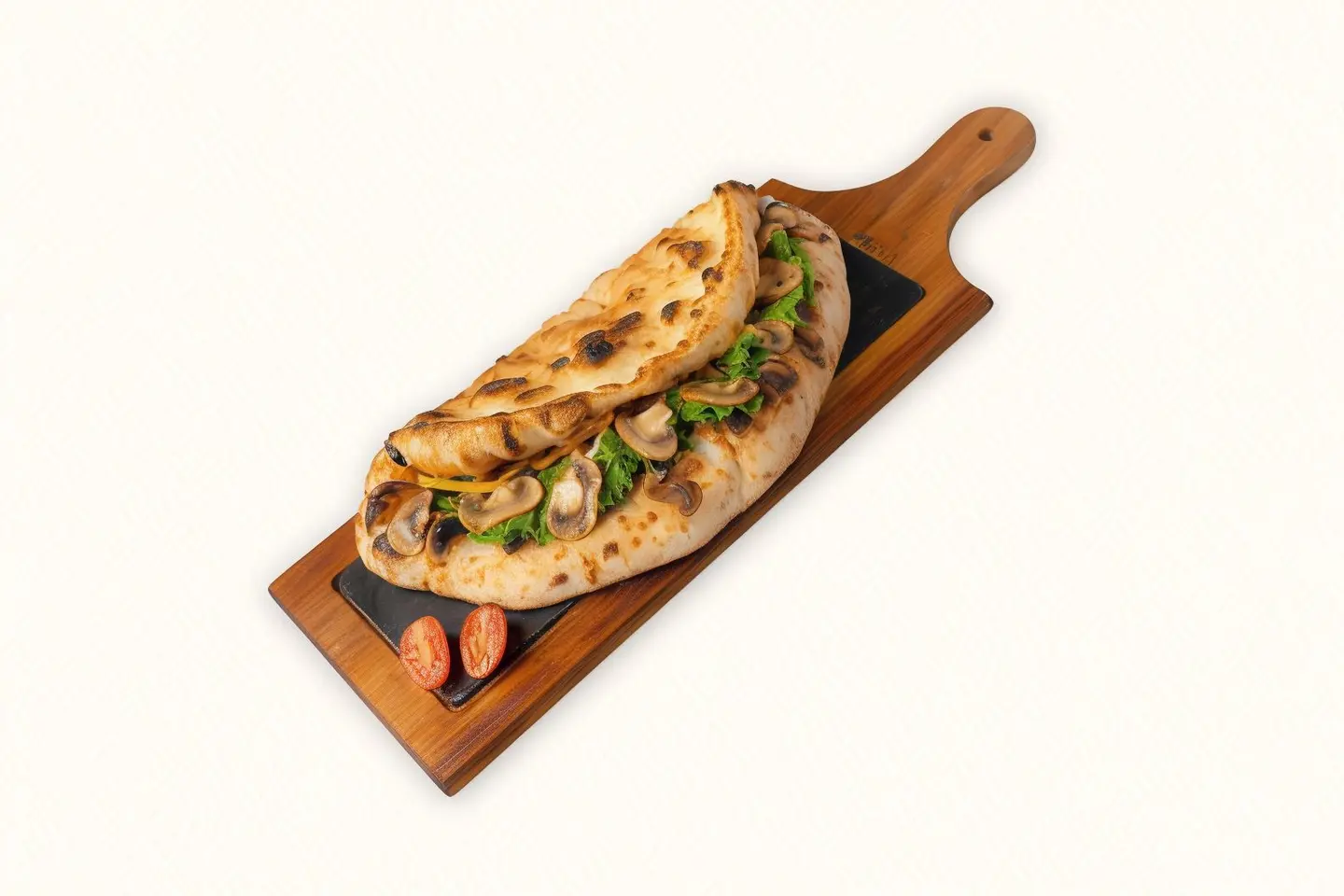 Mushroom Pizza Sandwich