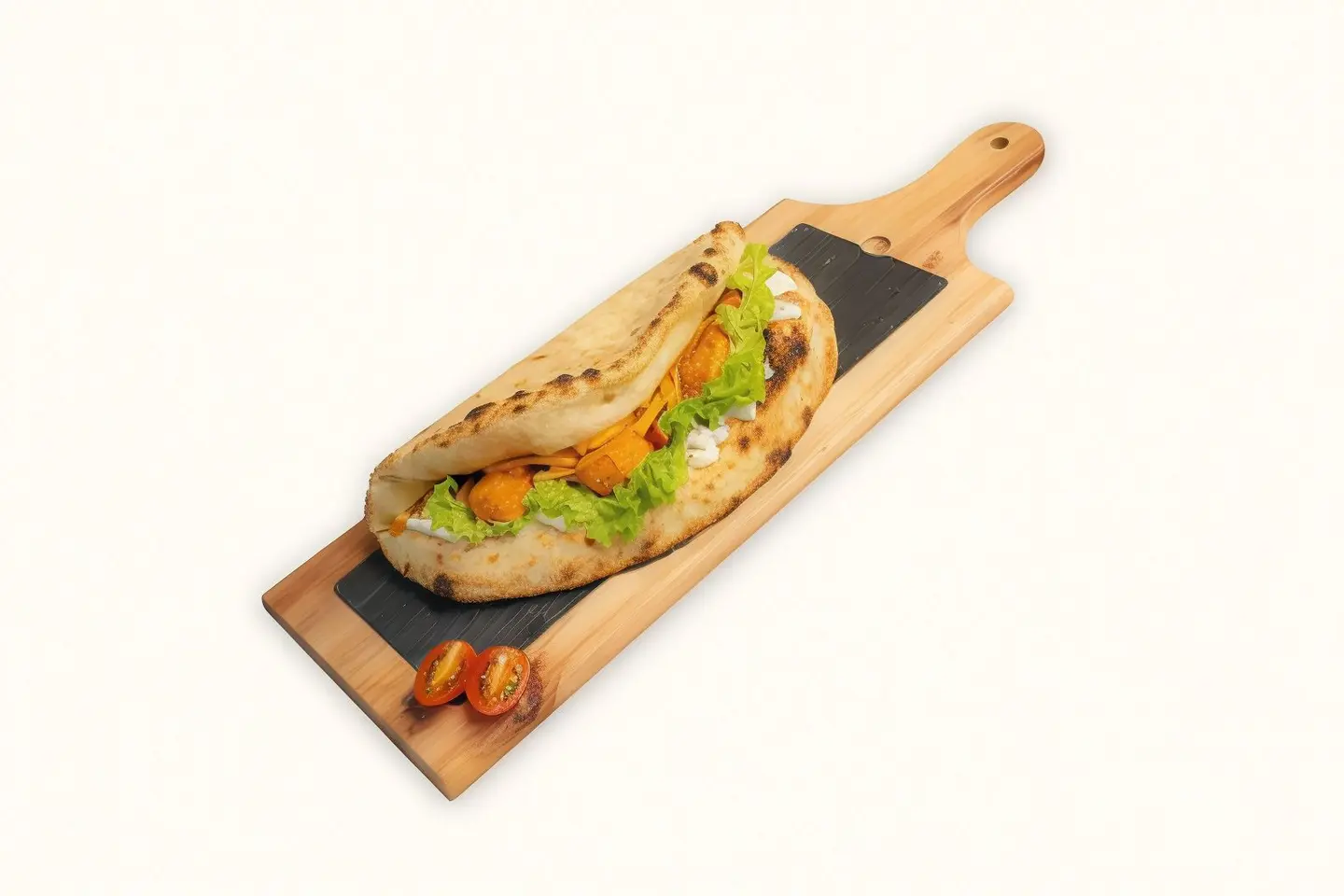 Halloumi Pizza Sandwich