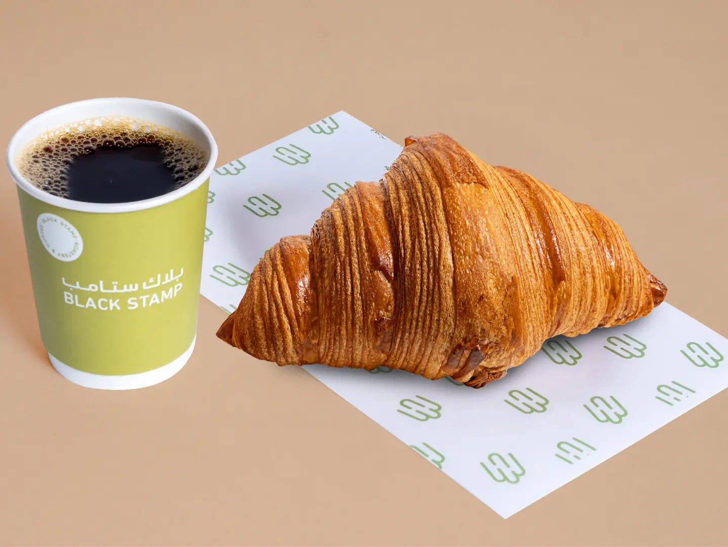 Plain Croissant Offer With Today's Coffee