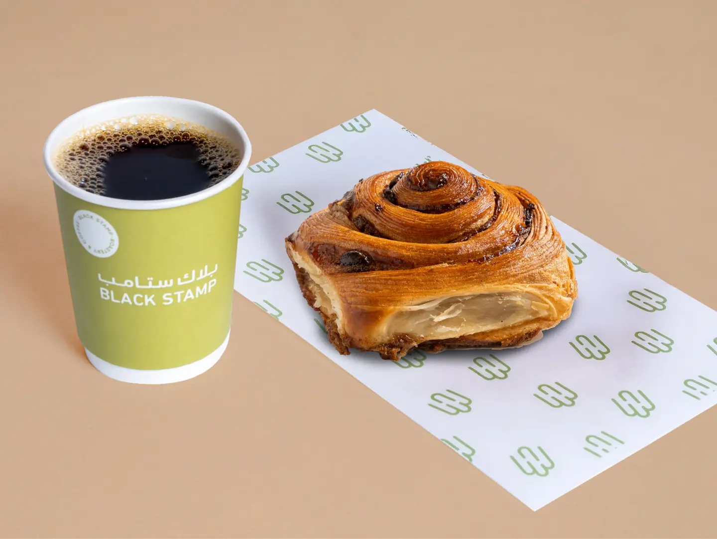Cinnamon Bun With Today's Coffee Offer