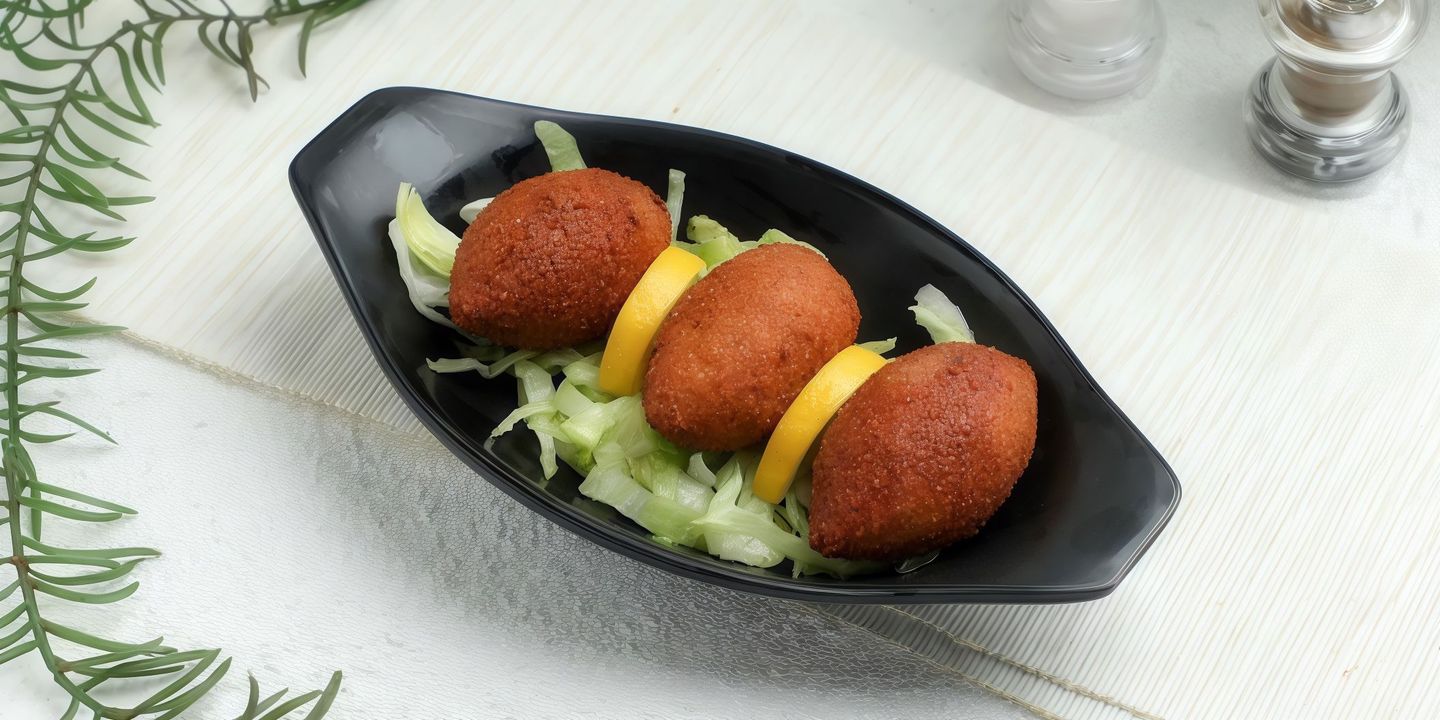 Fried Kibbeh Plate
