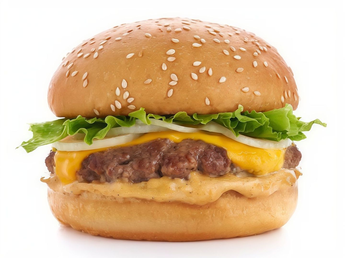 Beef Burger With Cheese