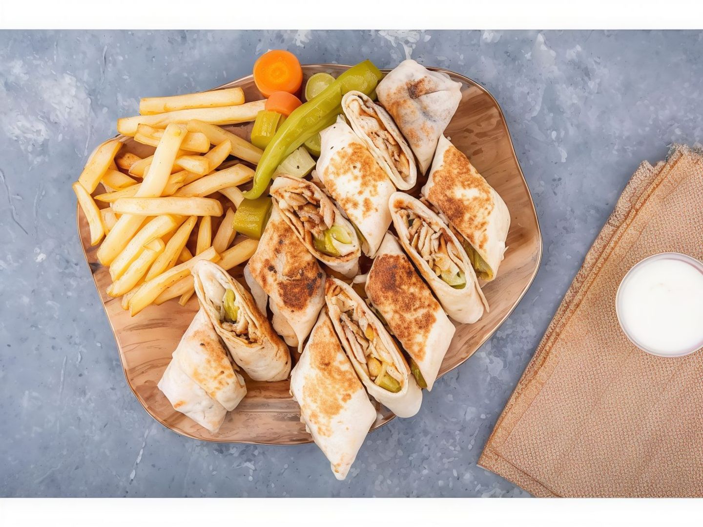 Double Arabic Shawarma