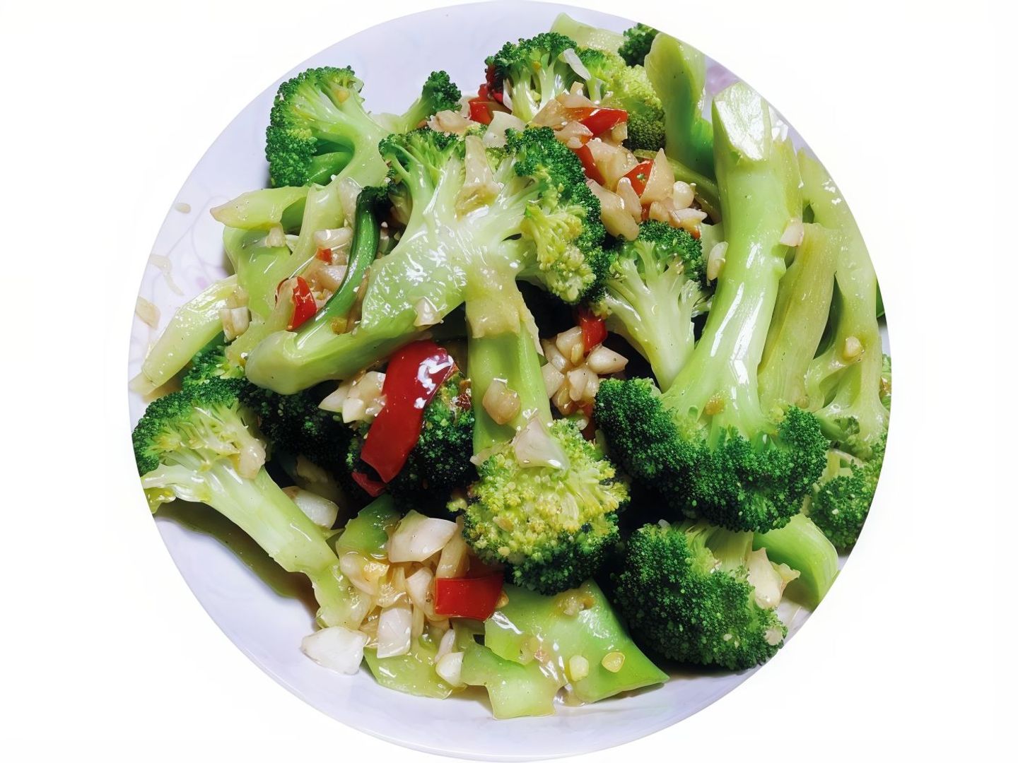 Fried Vegetarian Broccoli