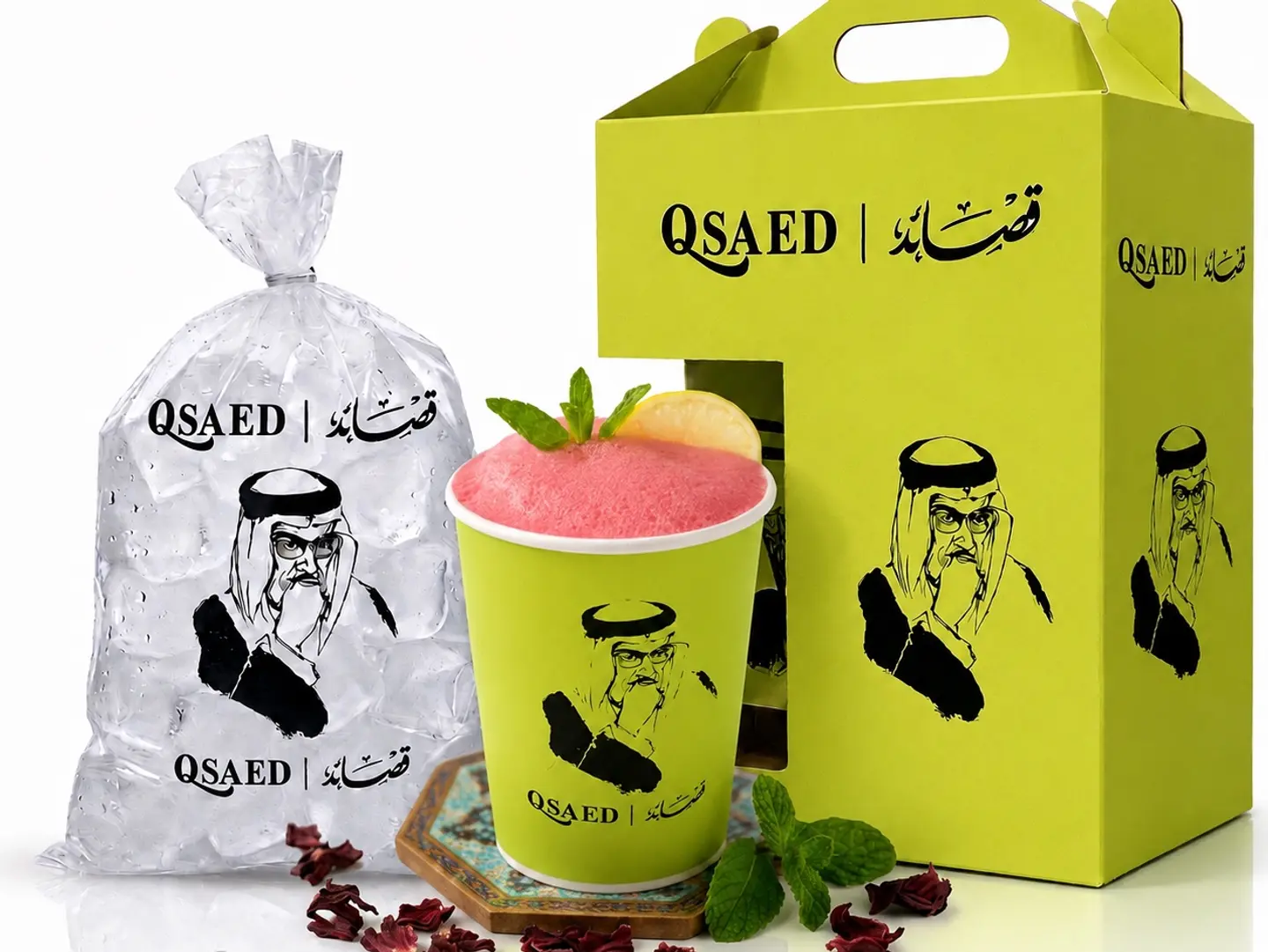 بوكس ٢ لتر من الكركديه الطبيعي