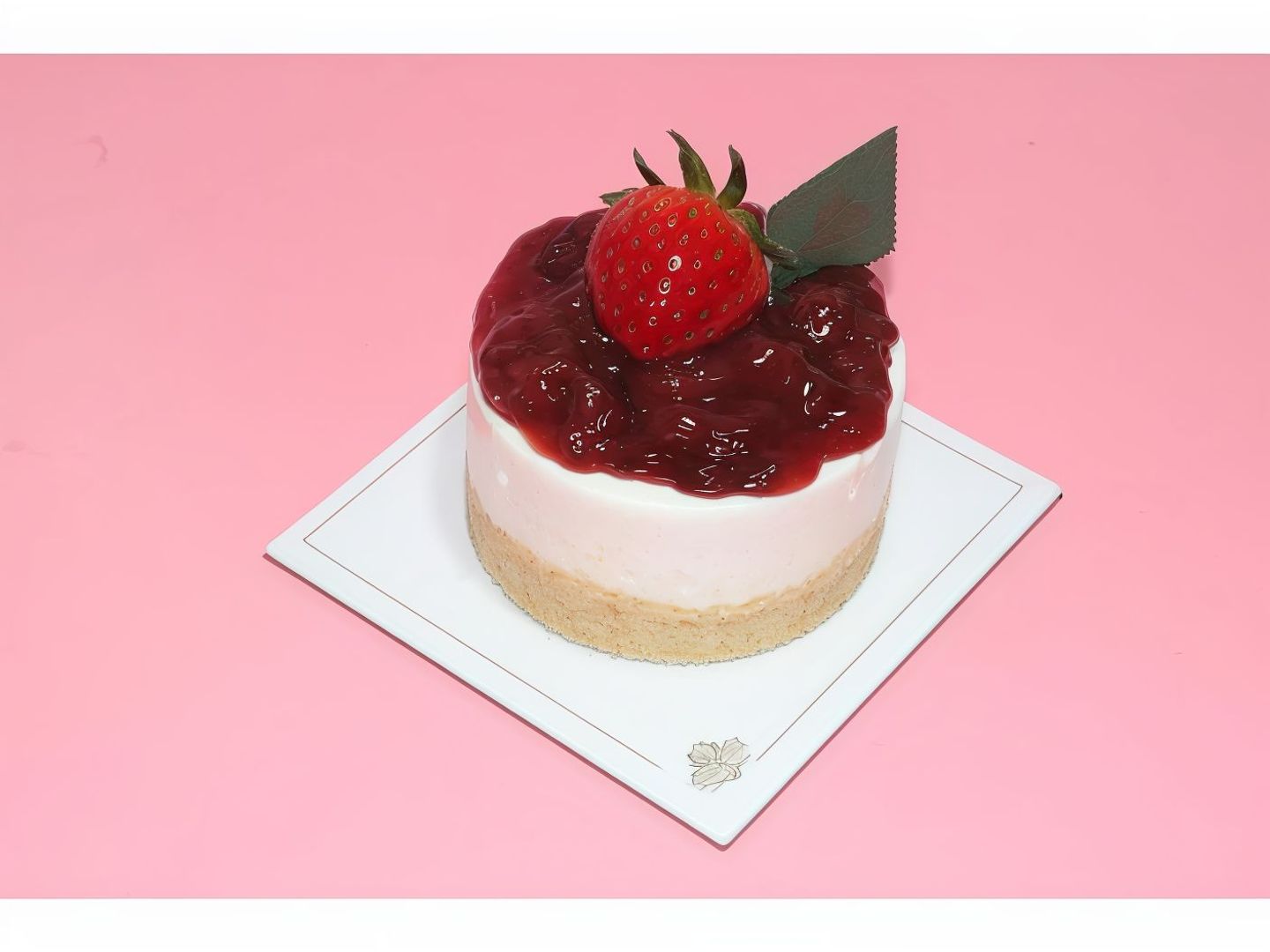 Strawberry Cheesecake Piece