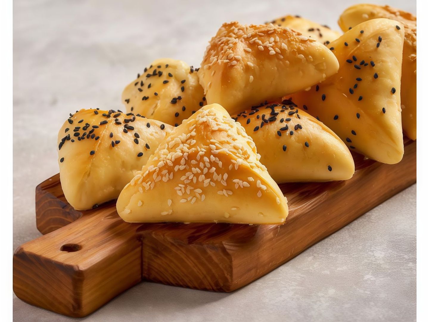 فطيرة جبنتين بدون بيض