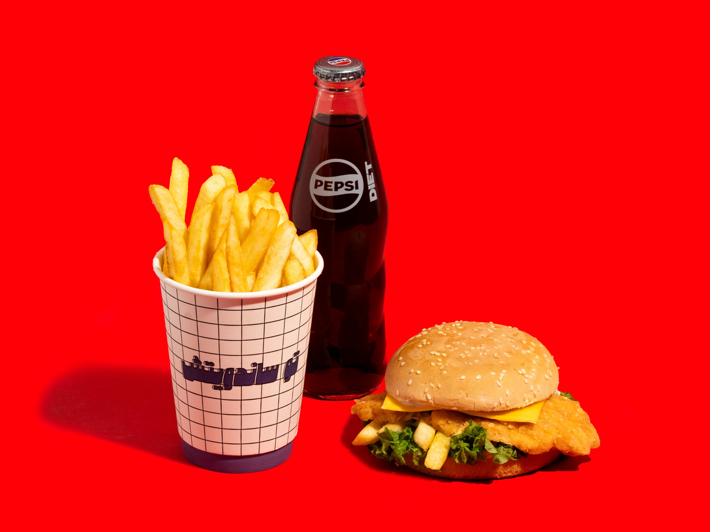 وجبه برجر زنجر