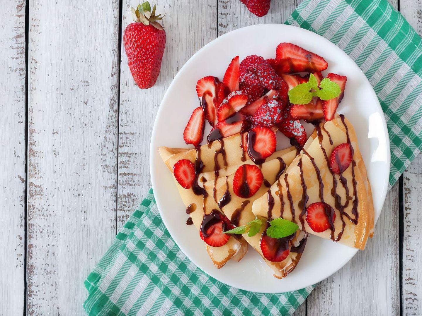Fruit Crepe