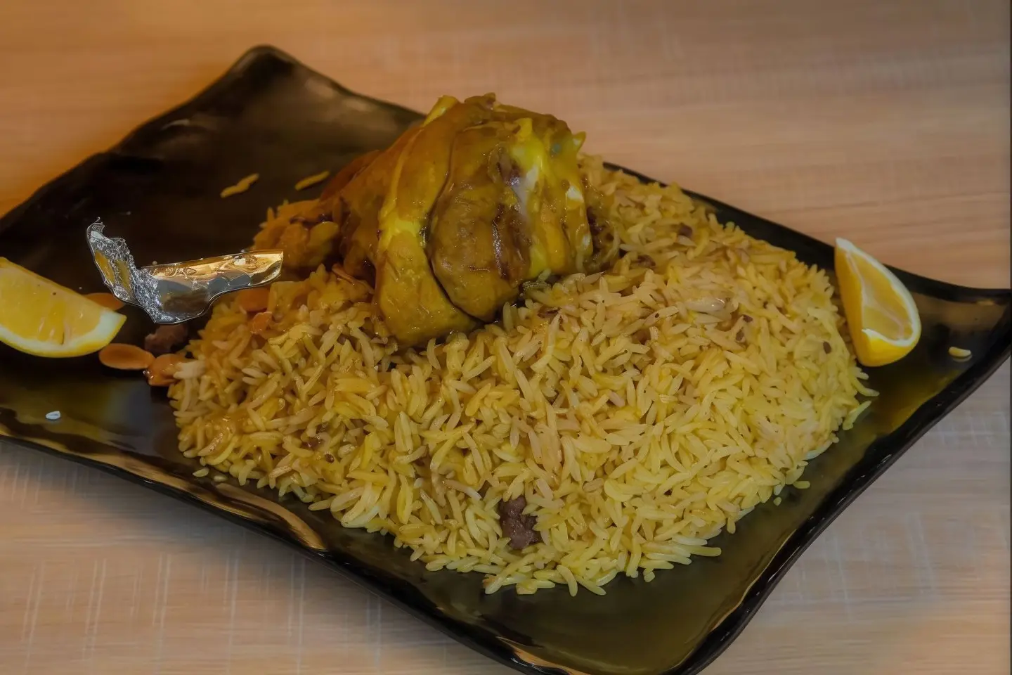 لحم خروف مع ارز مبهر