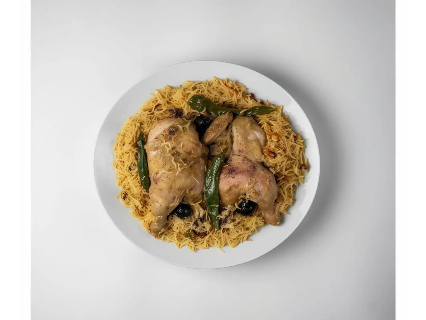 نصف دجاج مضغوط