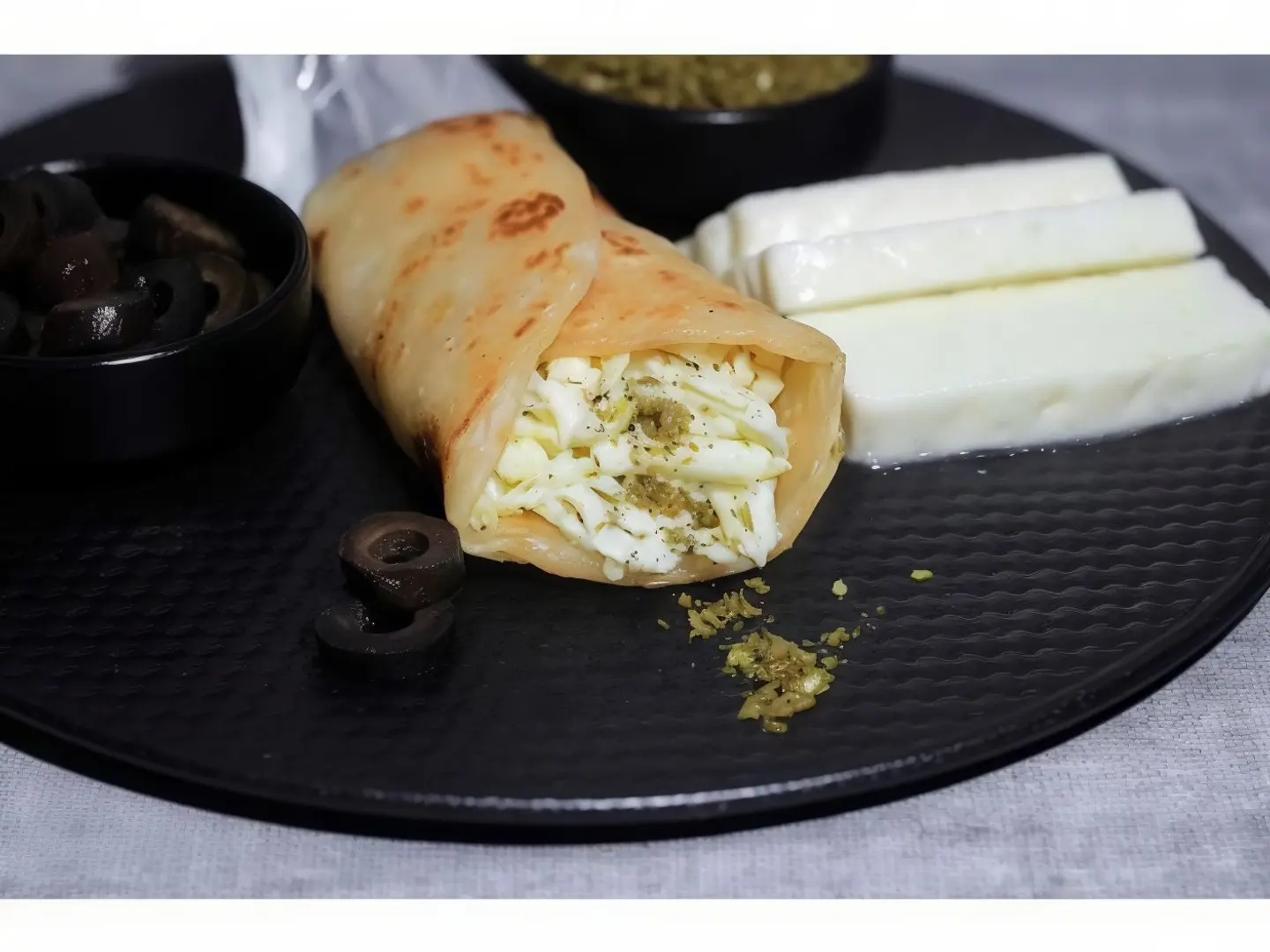 Halloumi Cheese Chapati