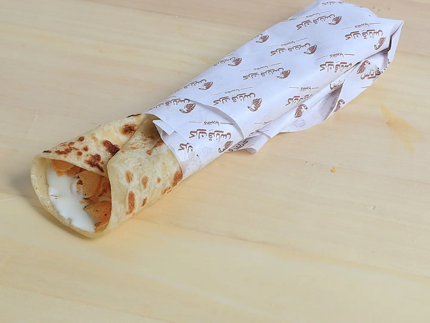 Cheese And Chips Chapati