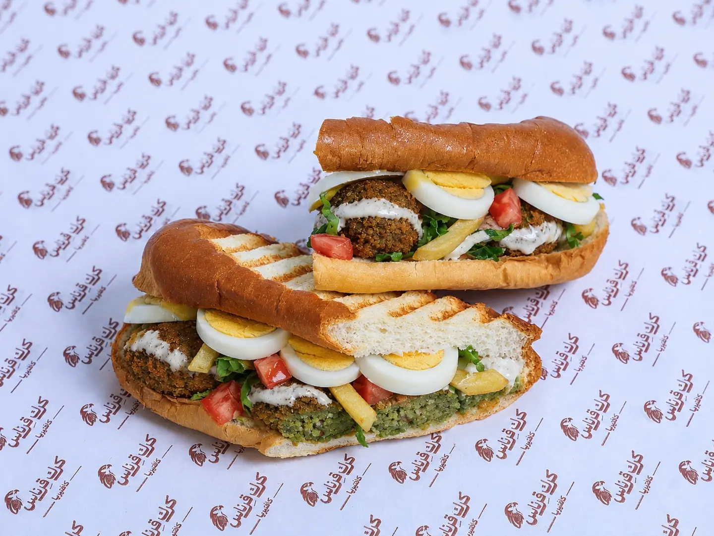 Mixed Falafel Bread (Brioche)