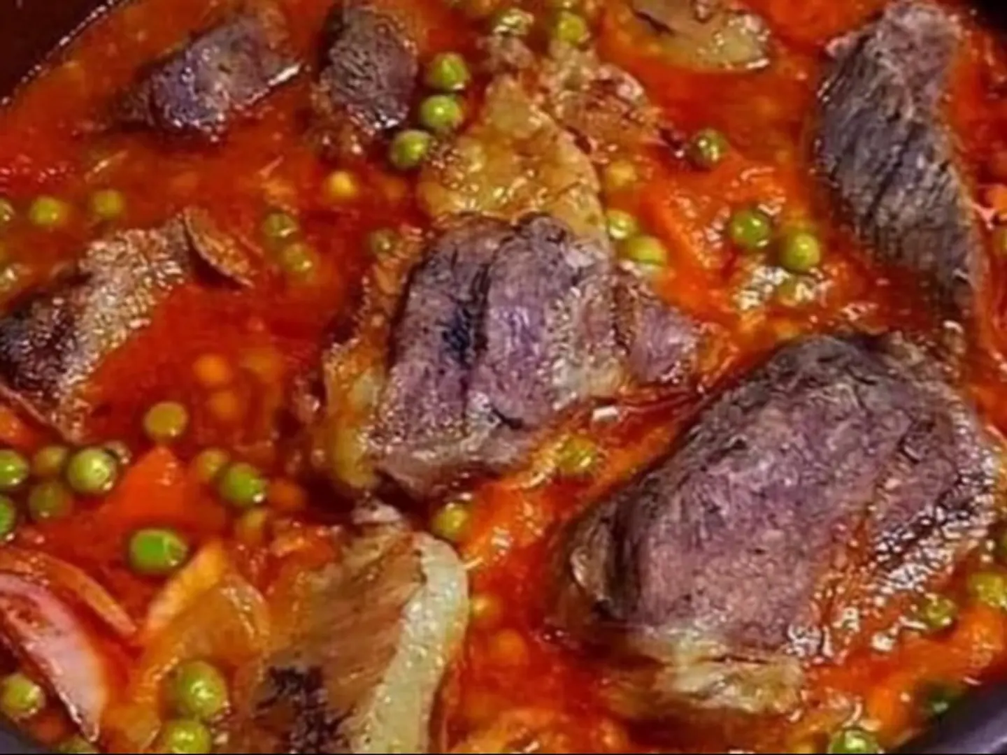 طاجن خضار مشكل باللحمه