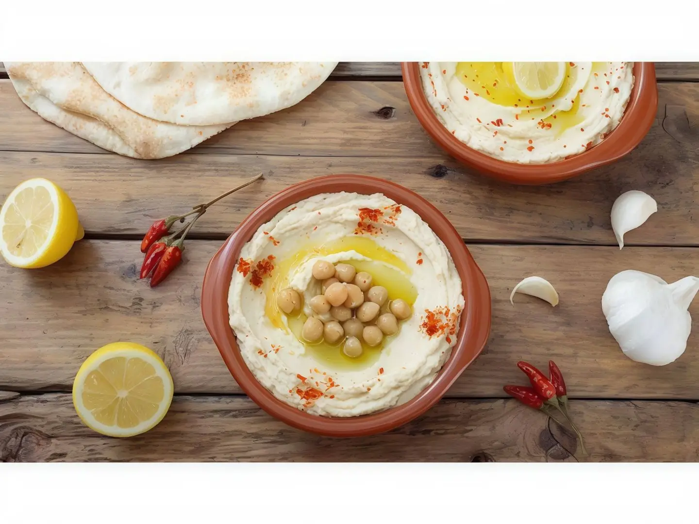 صحن حمص صغير