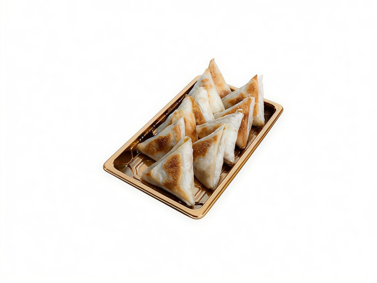 Baked Cheese Samosa