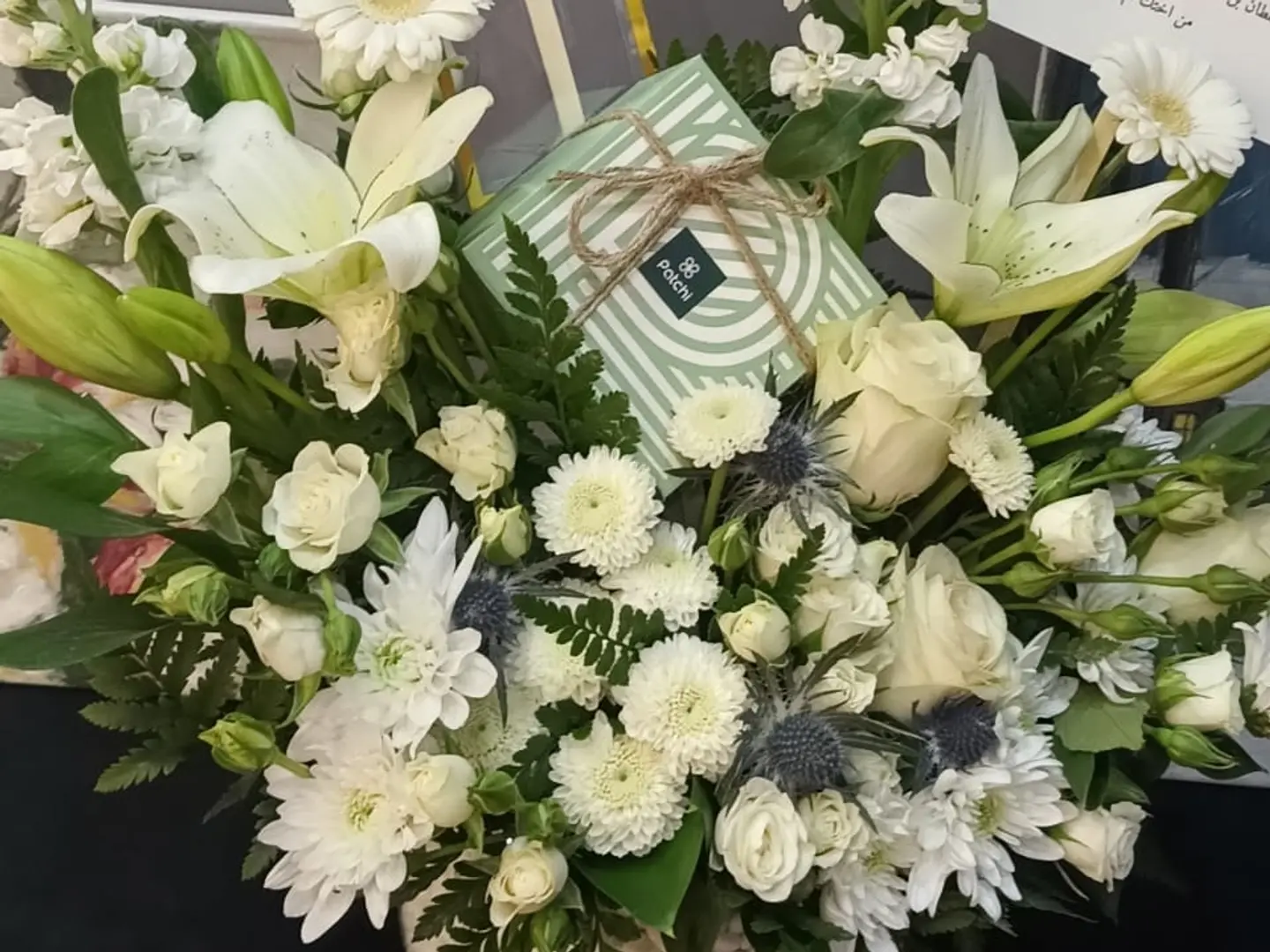 Safety Bouquet With Patchi Chocolate