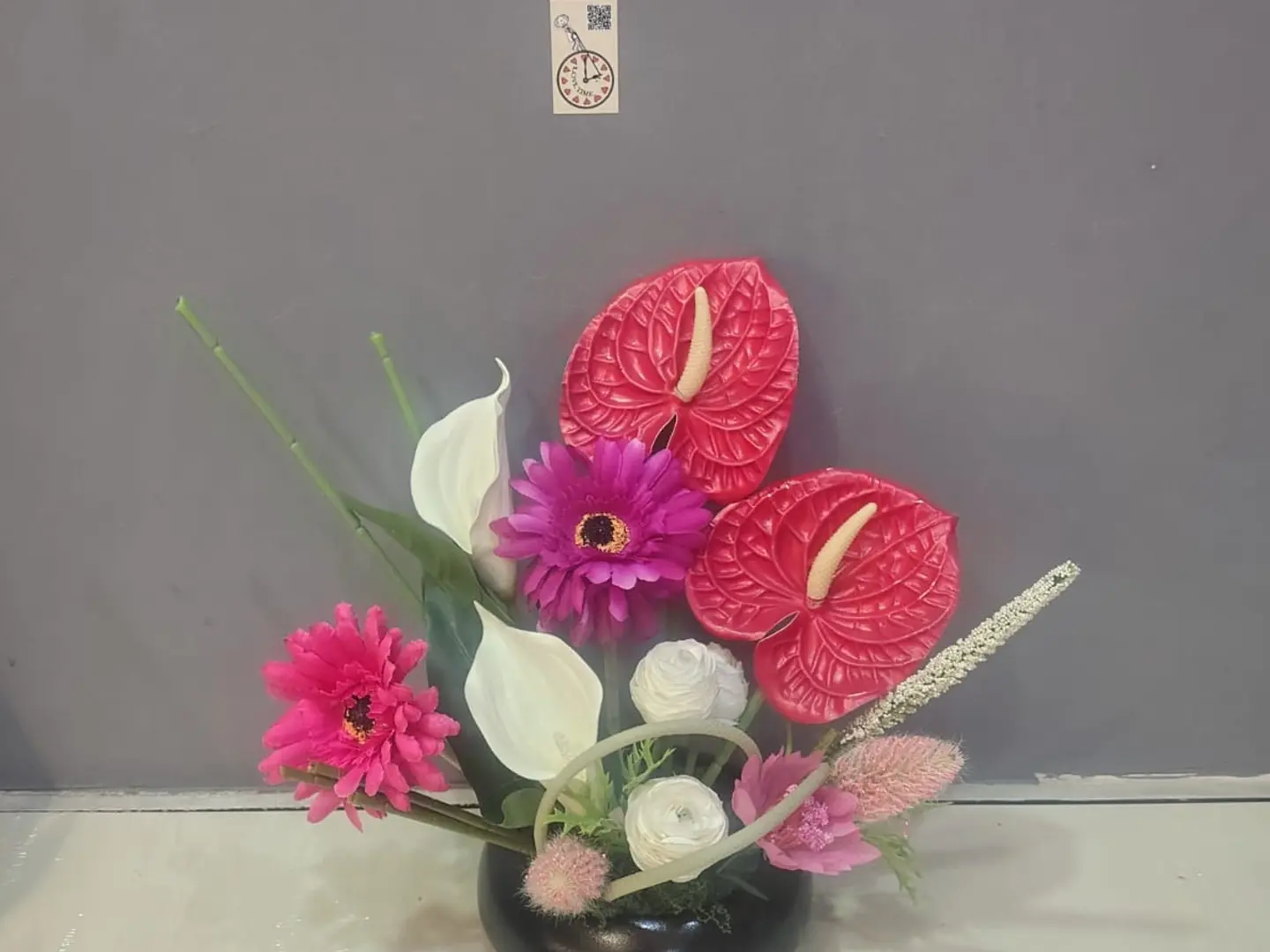 Red Vase