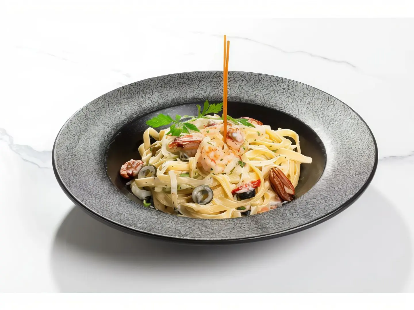 Fettuccine Shrimp