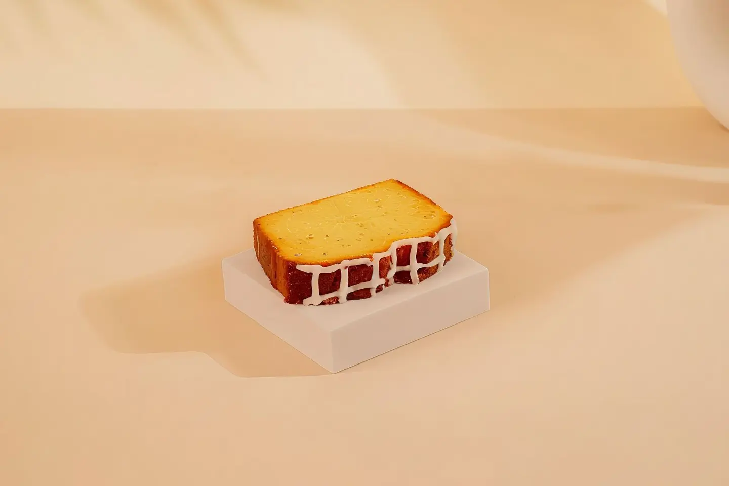 شرائح الكيك بالليمون