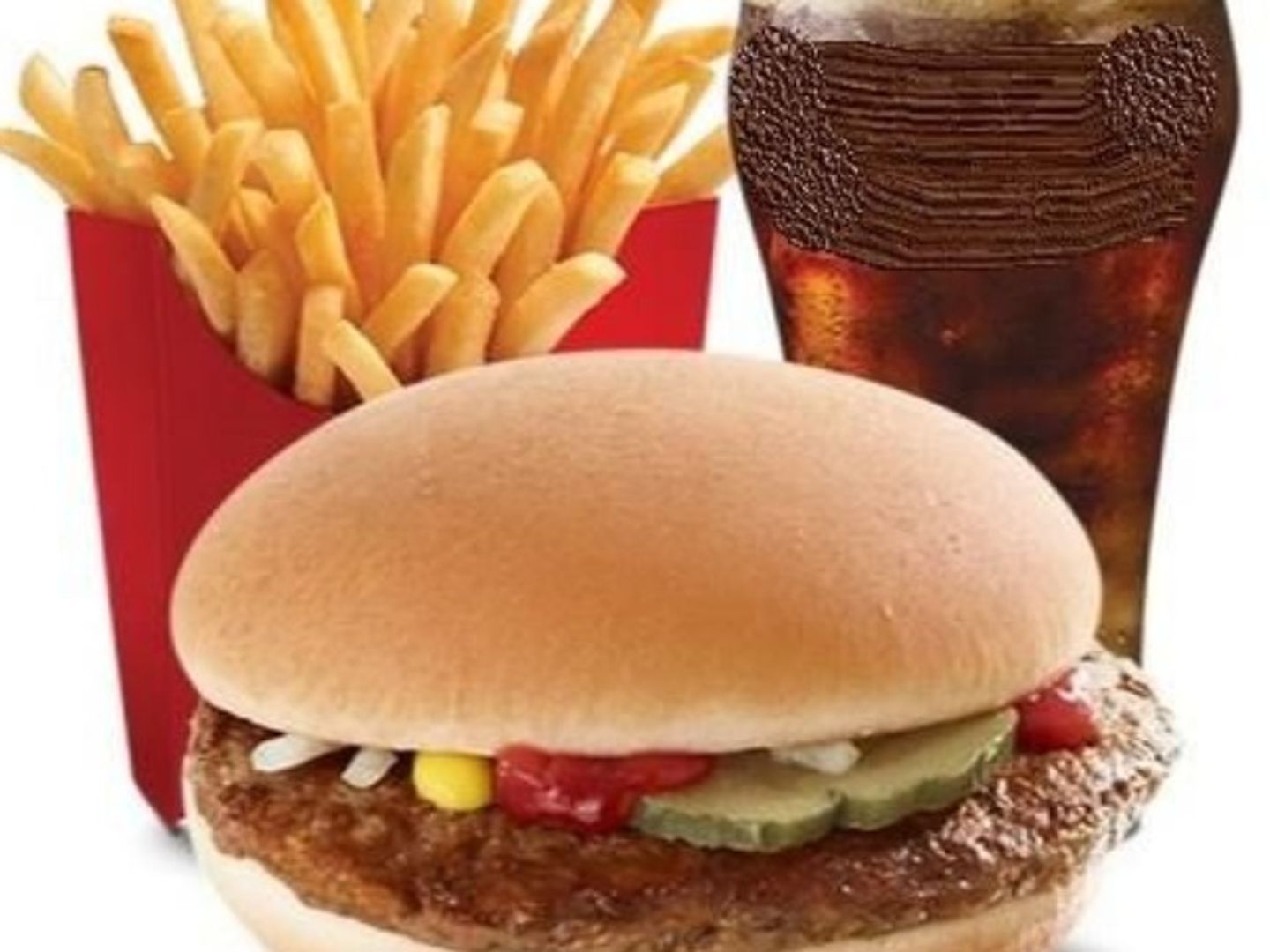 Chicken Burger Meal With Arabi Bread