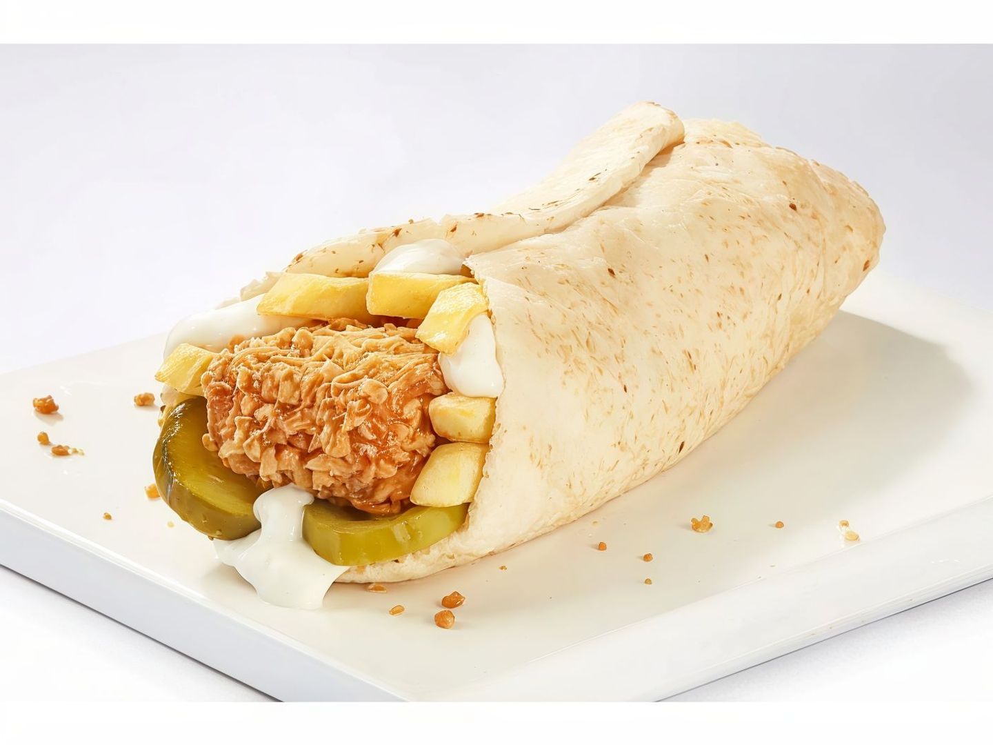 ساندوتش دجاج مسحب