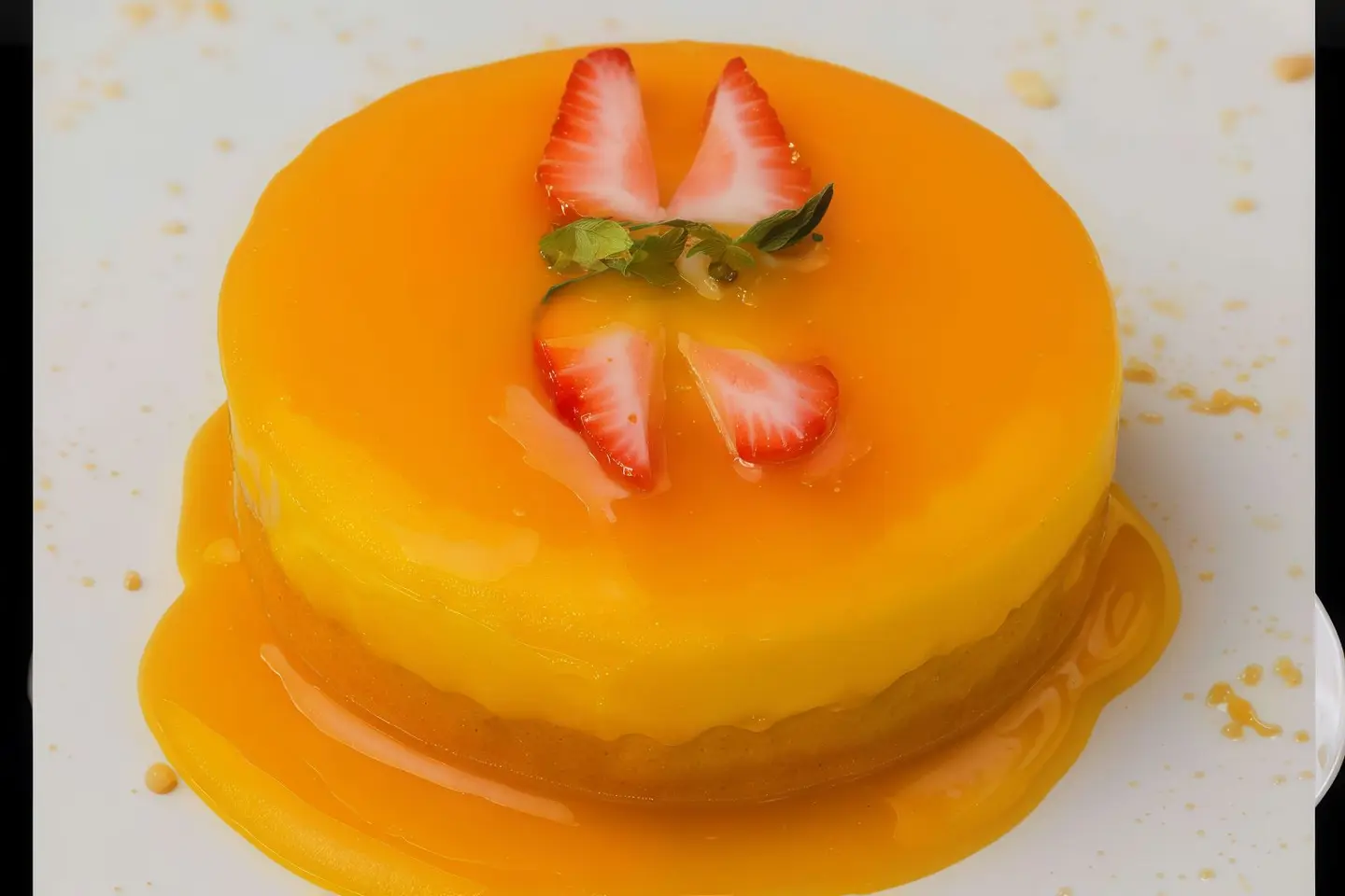 تشيز كيك مانجو كبير