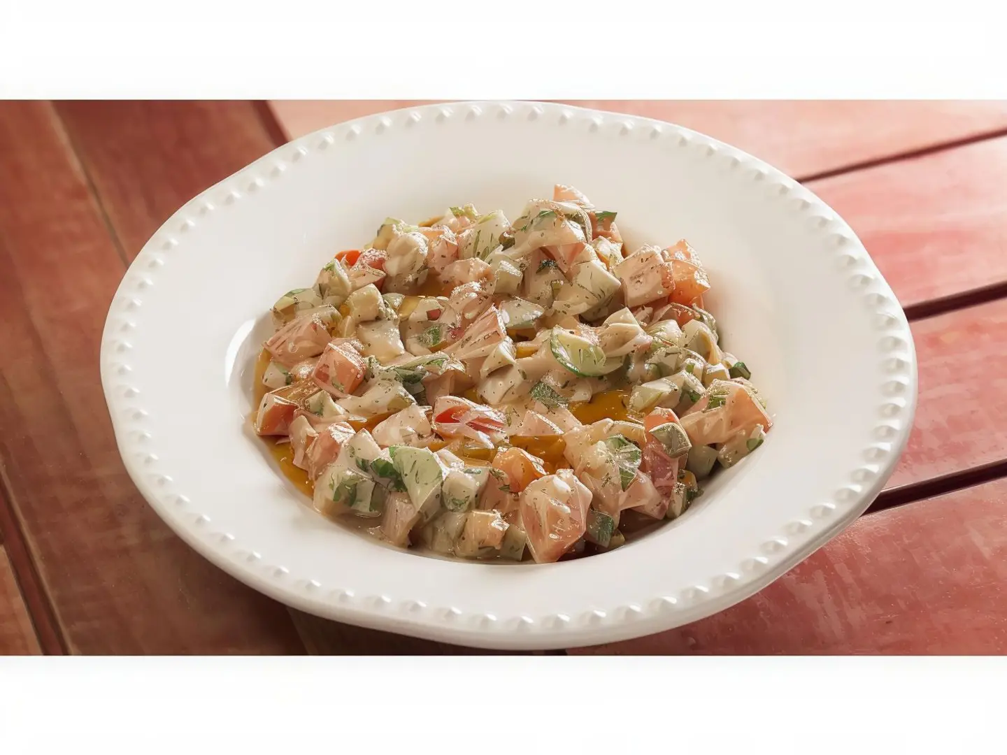 Tomato Salad With Dakwa
