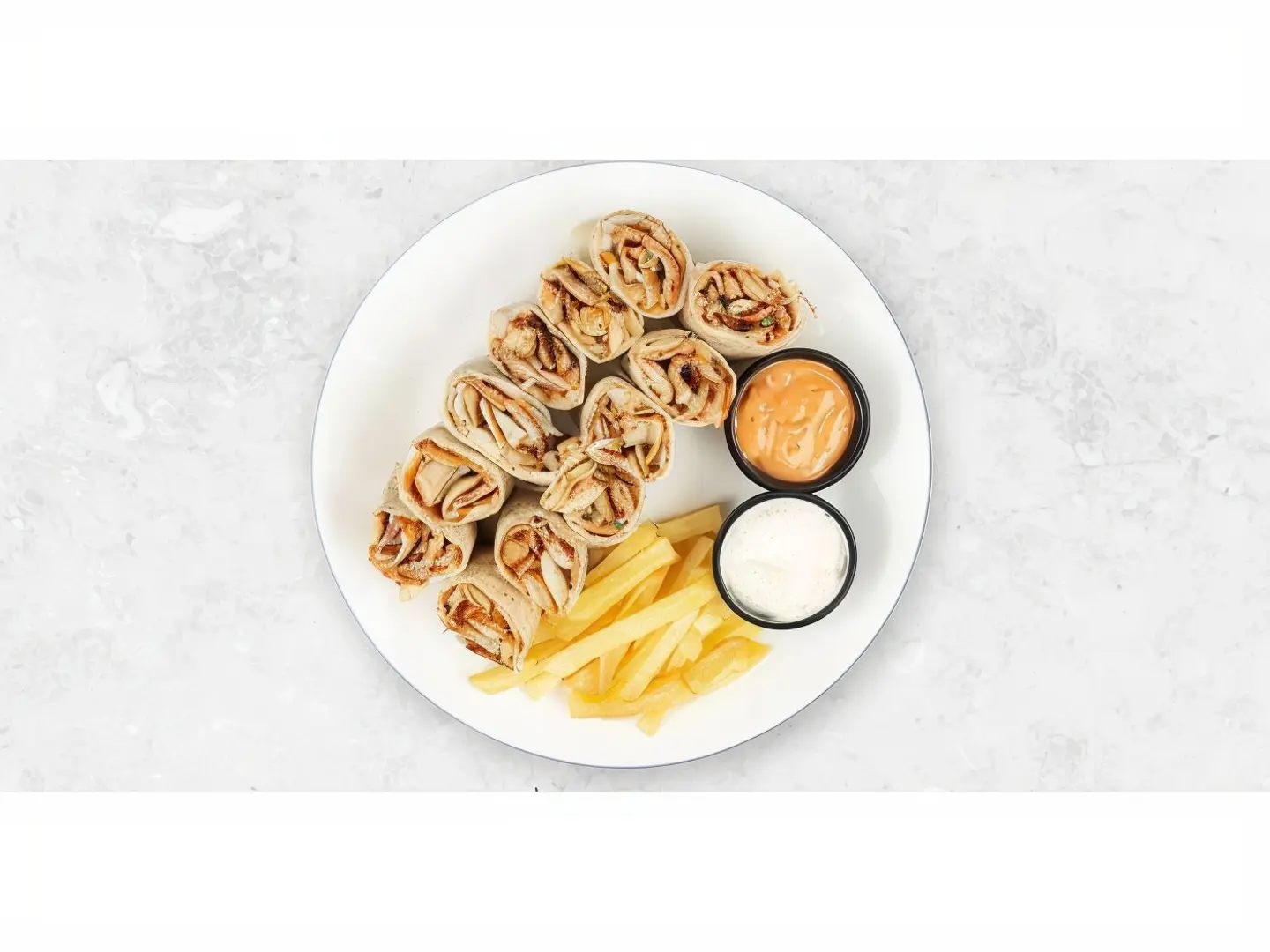 Arabic Shawarma With Cheese