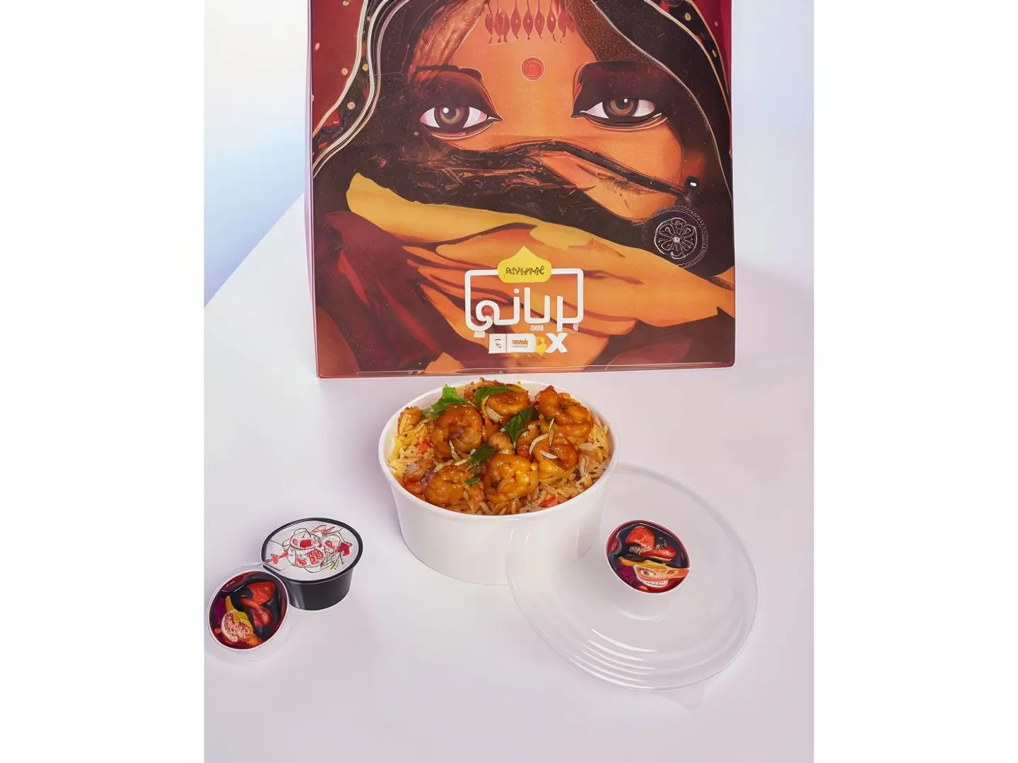 طبق برياني روبيان