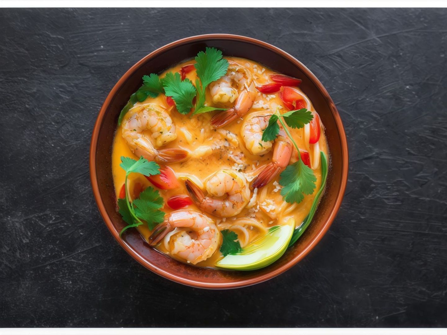 Cream Soup With Shrimp