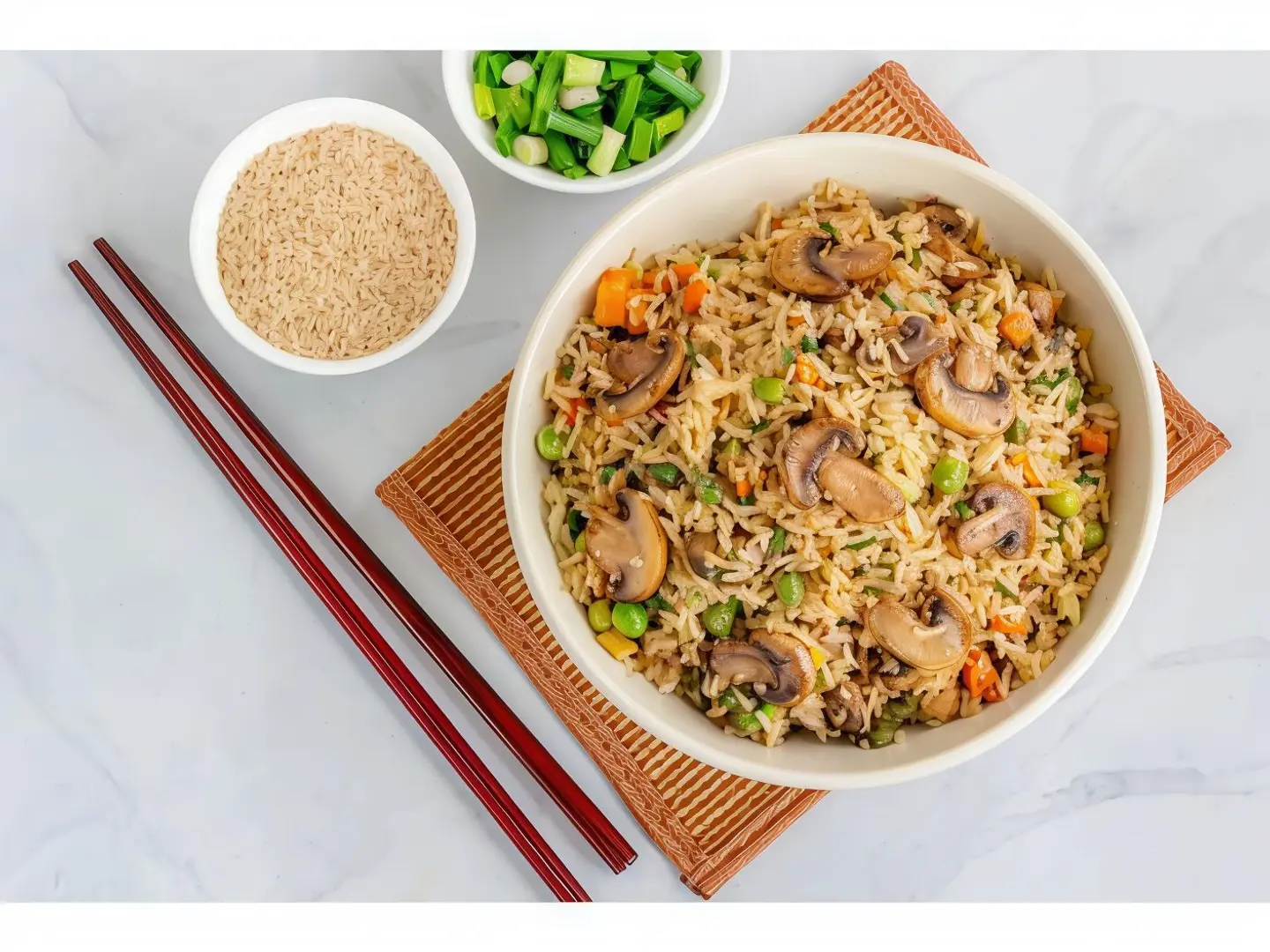 Mushroom Fried Rice