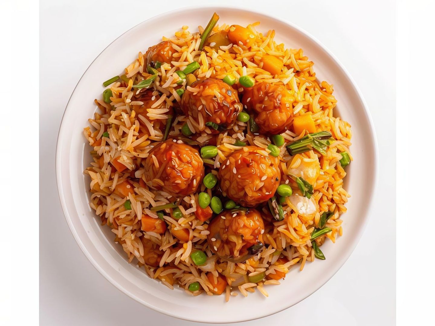 أرز منشورين نباتي
