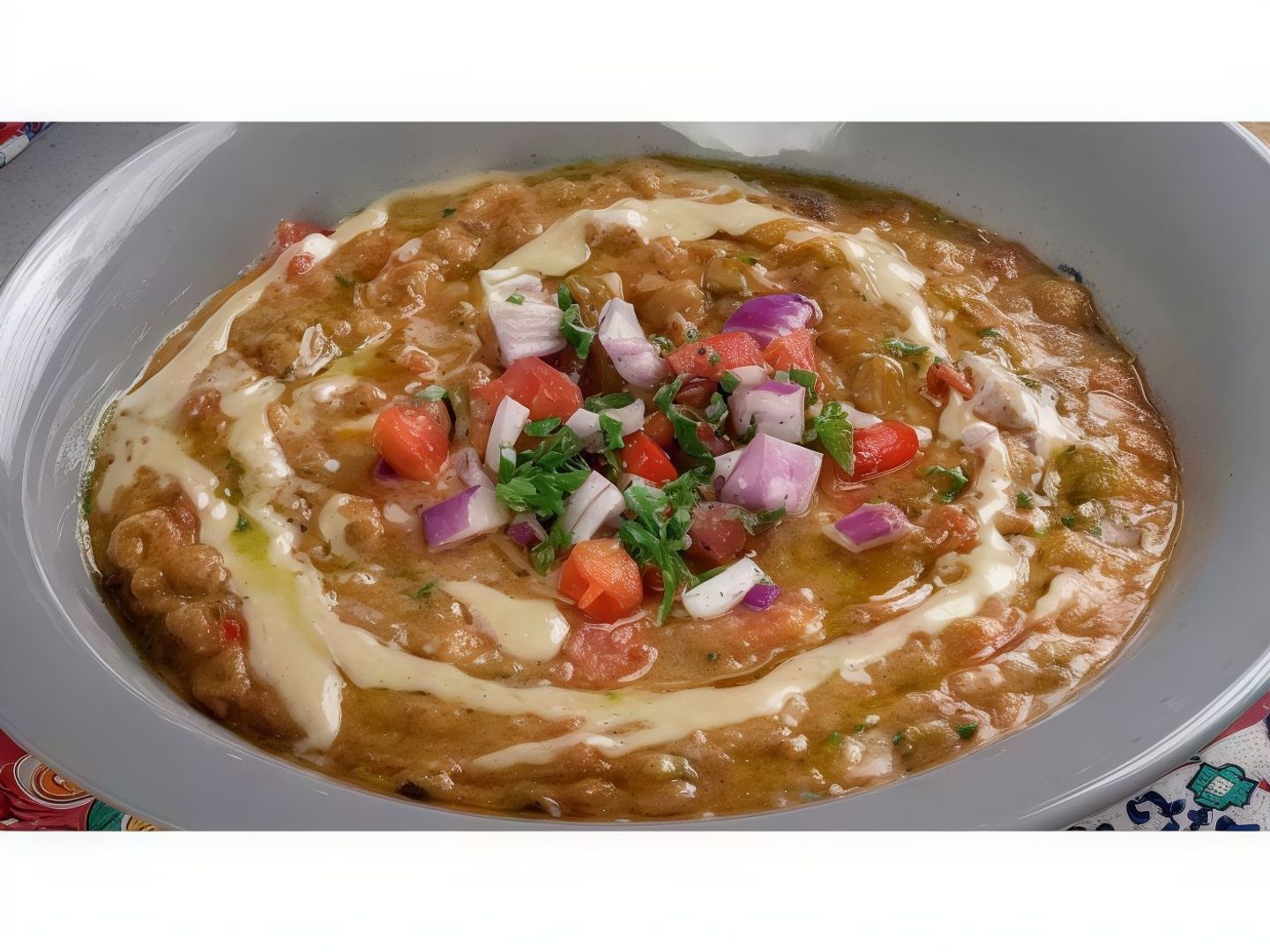 فول مشكل وسط