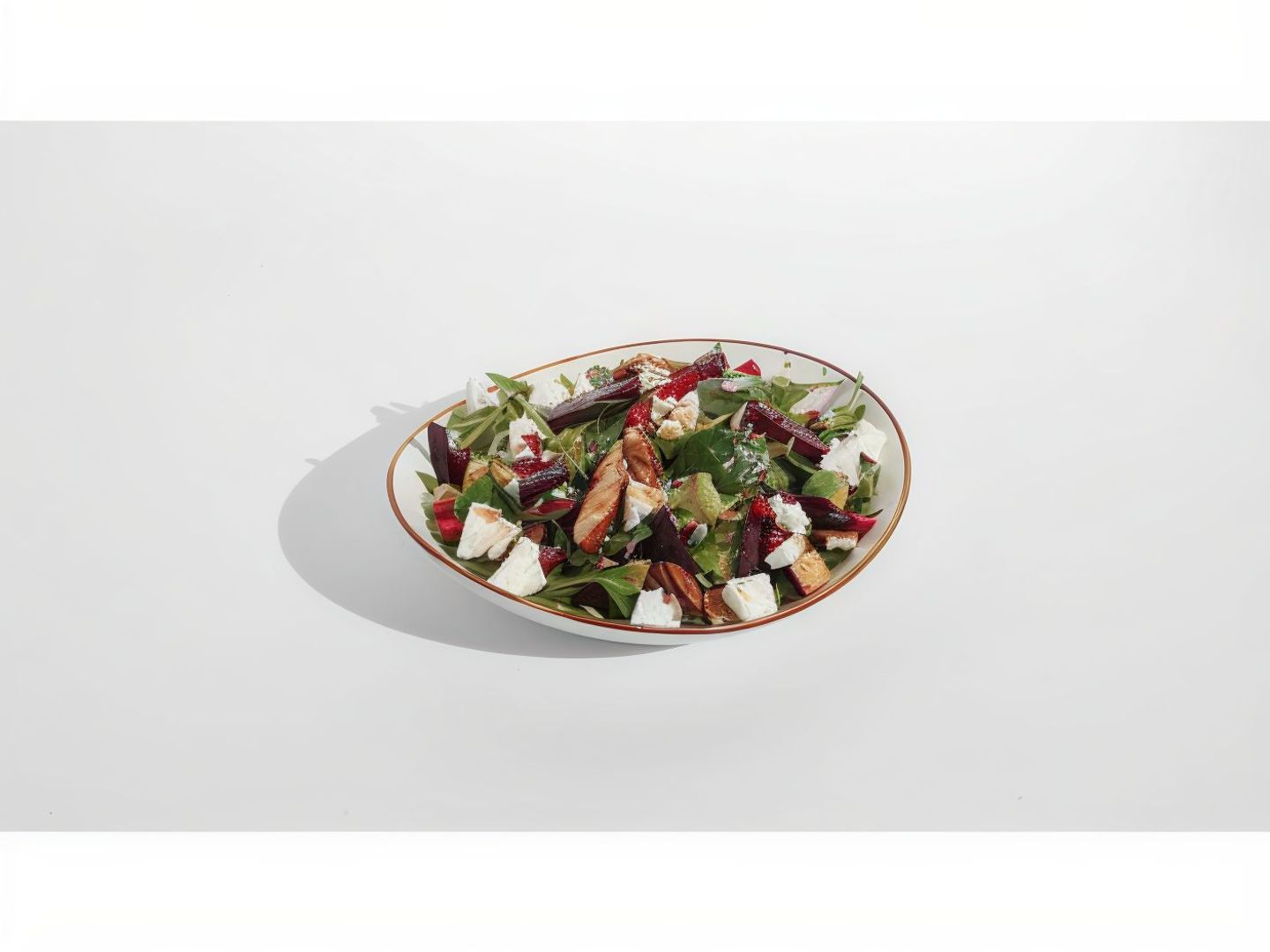 Beetroot Grilled Chicken Salad.
