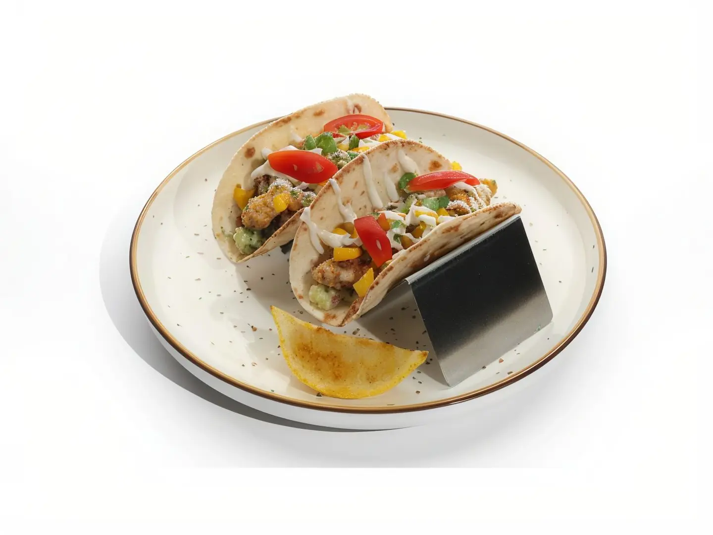 Tacos Fried Chicken With Guacamole And Mango Salsa